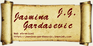 Jasmina Gardašević vizit kartica